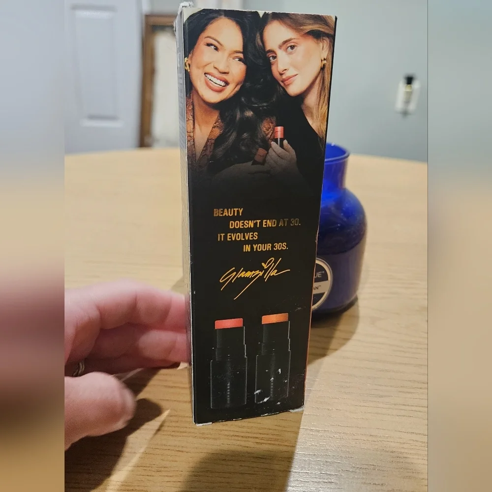 NUDESTIX GLAMZILLA Dirty 30 2 Piece Blush Kit. Bronze/peachy. NIB